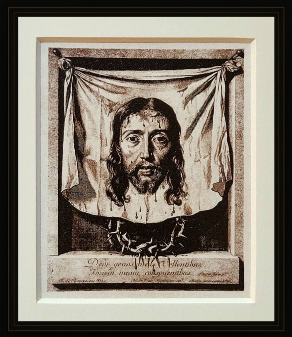 The Veil of Saint Veronica, after Nicolas de Plattemontagne after Philippe de Champaigne, 2018