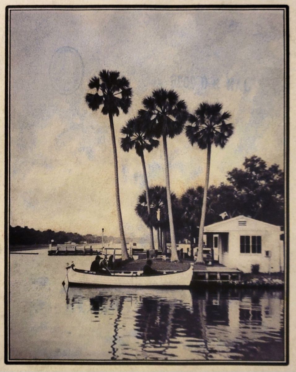 Iron gall monotype — After Mr. Flagler's Artists, Florida waterway